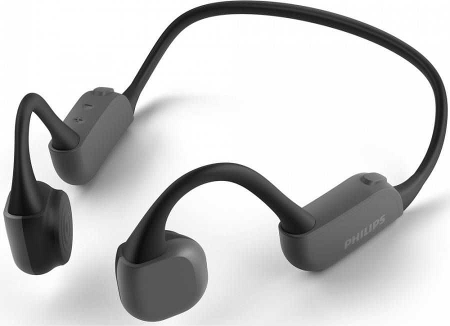 Philips Bluetooth hoofdtelefoon TAA6606BK/00 Bone Conduction, nekbeugel, nachtlicht, waterdicht volgens IP67