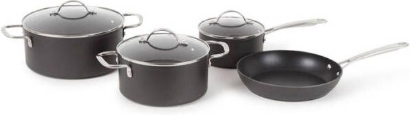 Brabantia Chrome Ceramic Kookpannenset 4 Delig