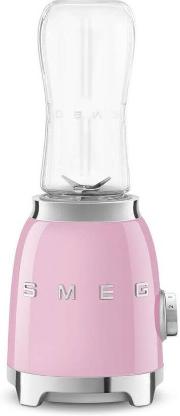 Smeg Personal Blender Compact Roze 600 Ml Pbf01pkeu