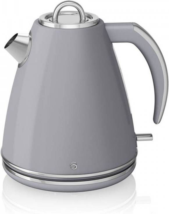 Swan Retro Waterkoker 1.5 L Grijs