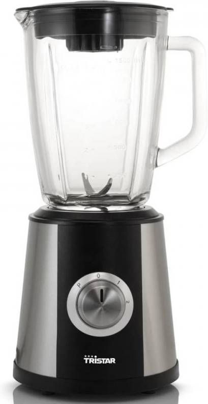 Tristar Blender Rvs Glaskan 1, 5ltr 500w