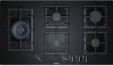 Siemens iQ500 EP9A6SC90N gaskookplaten Zwart