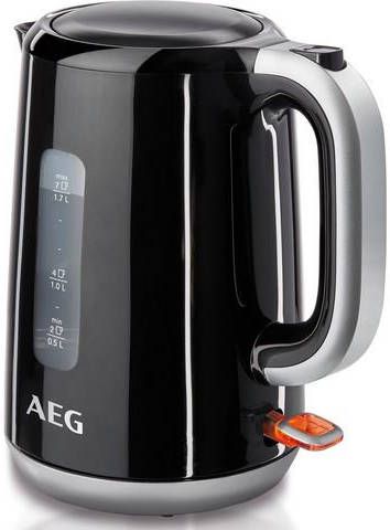 AEG Expresswaterkoker EWA 3700 Zwart/Zilverkleur