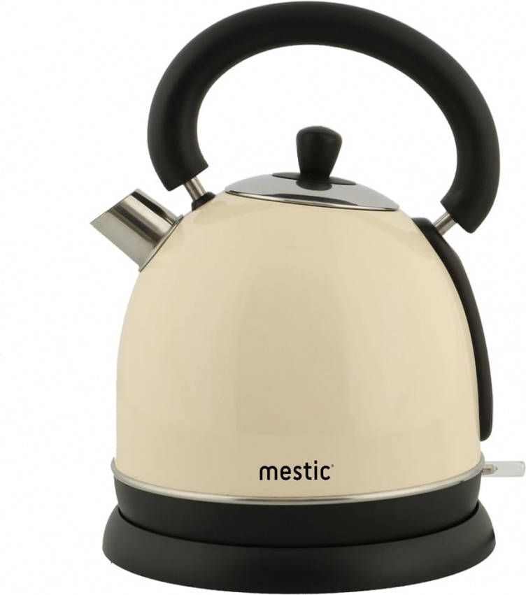 Mestic Waterkoker MWC 180 retro 1, 8 L crè, mekleurig en zwart